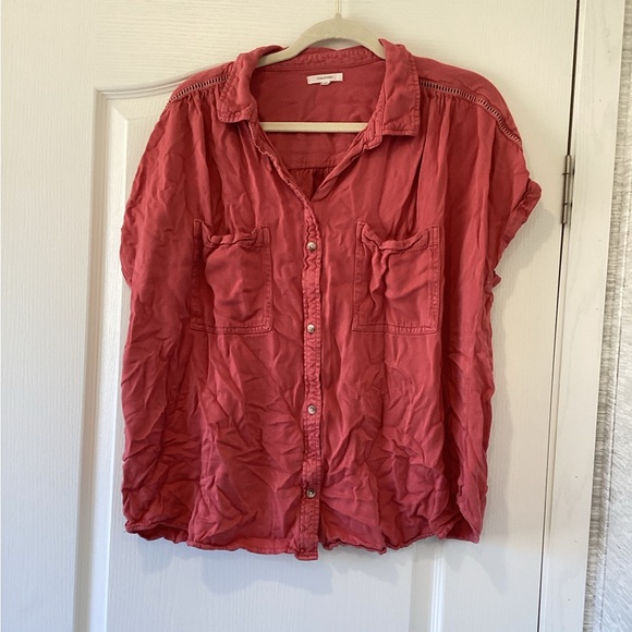 Maurices Tops - Maurices pink Button-Down Shirt size 2XL EUC